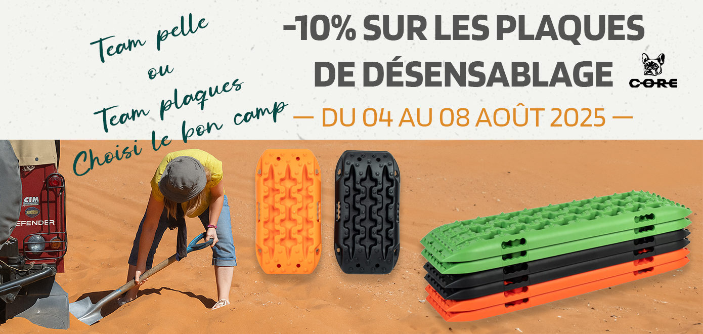 Slider_-10%Core-PlaquesSesensablage Promo -10% sur les plaques de désensablage Core