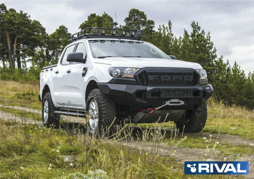 BUMPER FRONT RIVAL FORD RANGER 2011+  (USAGE COMPETITION)  (bO10) – Image 3