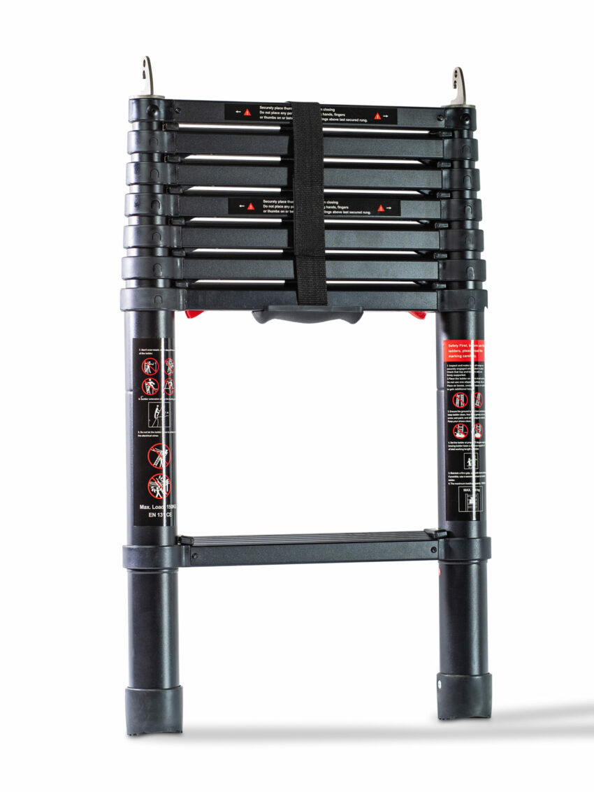 ECHELLE TELESCOPIQUE TENTE DE TOIT PORTEFEUILLE – Image 2