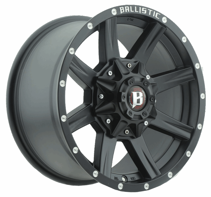 JANTE BALLISTIC 956 9 X 17 6x139.7 ET12 CB106.1 BLACK