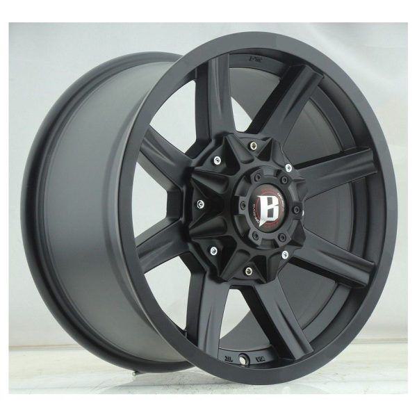 JANTE BALLISTIC 956 9 X 18 6x139.7 ET12 CB106.1 BLACK