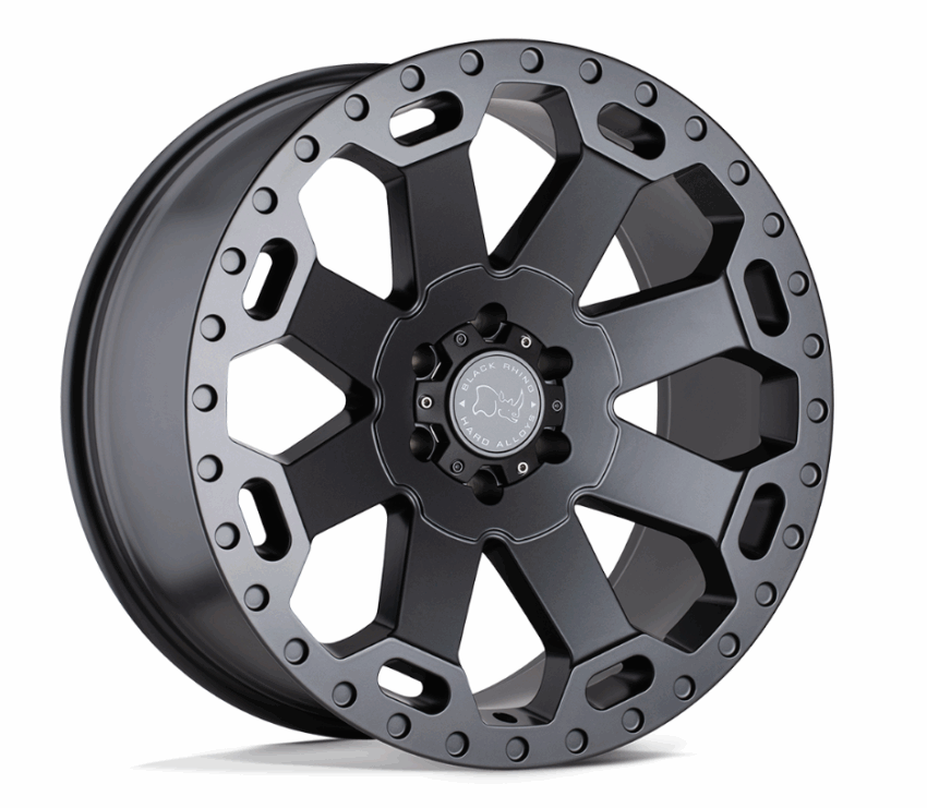 JANTE BLACK RHINO WARLORD 9x17 6X139.7 ET12 CB112 GUN METAL