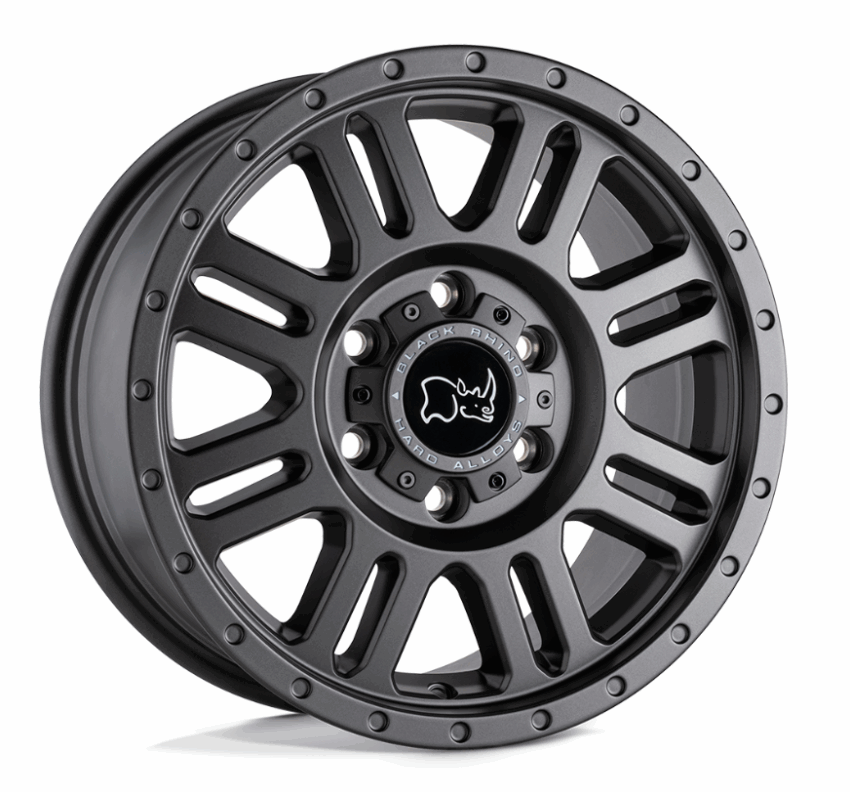 JANTE BLACK RHINO YELLOWSTONE 8x16 6x130 ET38 CB84.1 MATTE GUN METAL