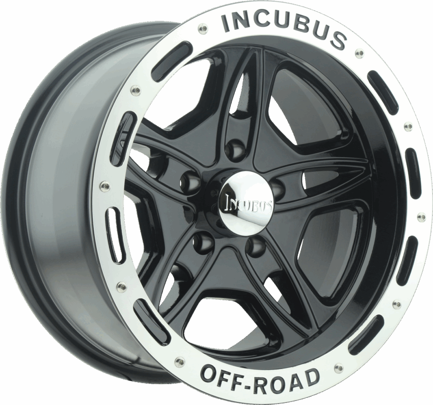 JANTE INCUBUS 511  8 X 15 5x114.3 ET-27 CB71.6 BLACK