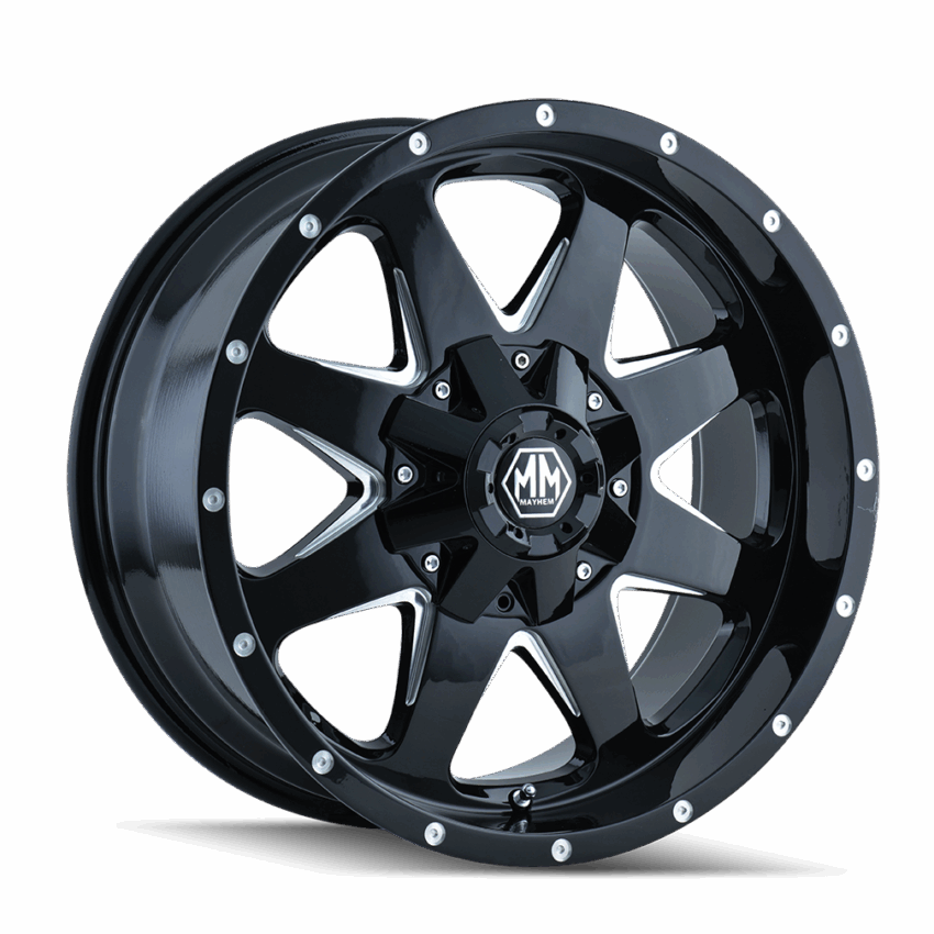 JANTE MAYHEM 8040 TANK BLACK 9x17 8x165.1/170 ET18 CB130.8