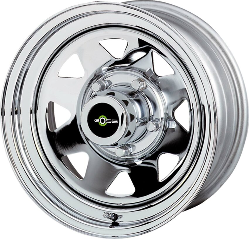 JANTE TRIANGULAR 8 X 15  5x165.1 ET13 CB125 / CHROME (bA30)