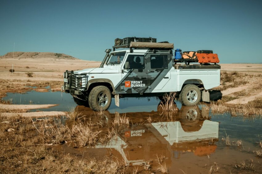 Kit de 1/2 galerie Slimline II pour le Land Rover Defender 110/130 (1 – Image 6