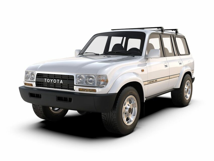 Kit de barres de toit pour une Toyota Land Cruiser 80 / Montage pour
