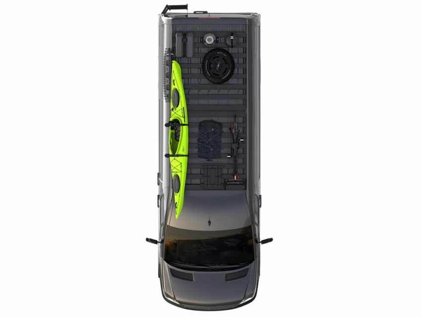 Kit de galerie de toit Slimline II pour une Volkswagen Crafter - de F – Image 3