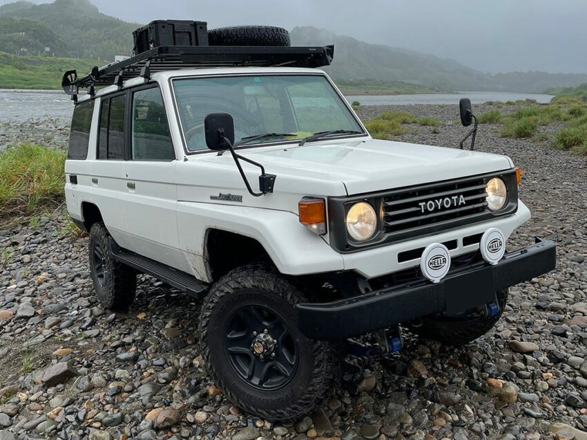 Kit de galerie Slimline II 3/4 pour une Toyota Land Cruiser 76 - de F – Image 5
