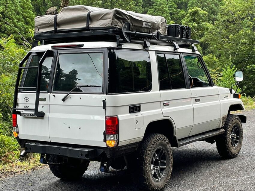 Kit de galerie Slimline II 3/4 pour une Toyota Land Cruiser 76 - de F – Image 6