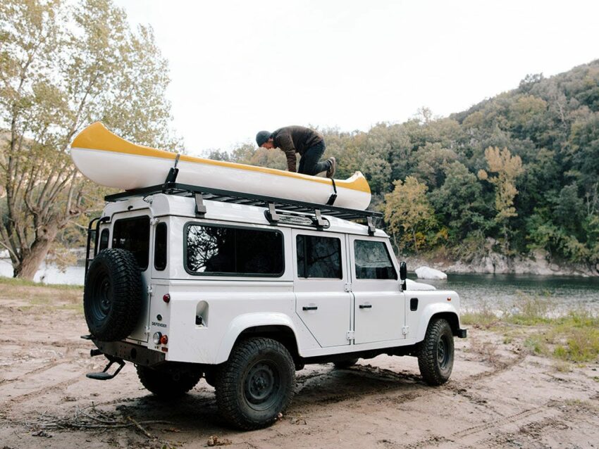 Kit de galerie Slimline II pour un Land Rover Defender 110 (1983-2016 – Image 8