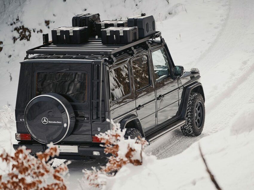 Kit de galerie Slimline II pour une Mercedes-Benz Gelandewagen Classe – Image 7