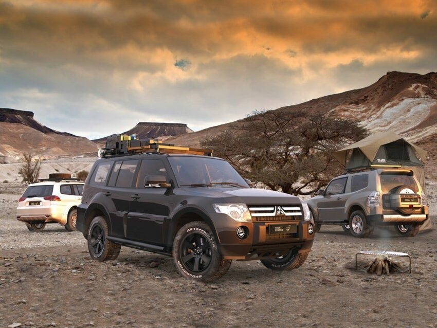 Kit de galerie Slimline II pour une Mitsubishi Pajero LWB (1991-1999) – Image 5