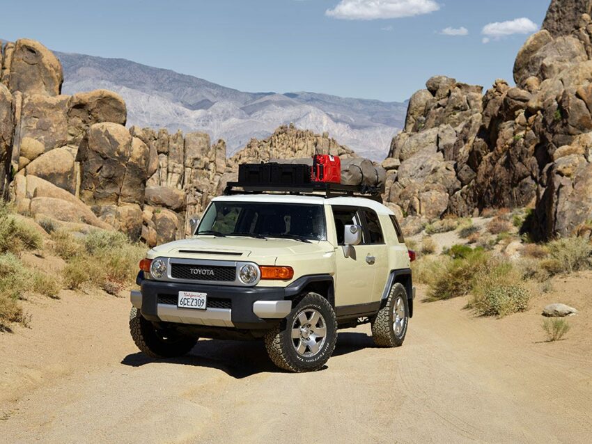 Kit de galerie Slimline II pour une Toyota FJ Cruiser - de Front Runn – Image 8