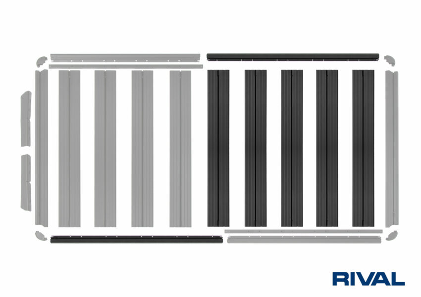 KIT EXTENSION PLATEFORME 2435x1430mm - TOYOTA LC76 2007-> – Image 2