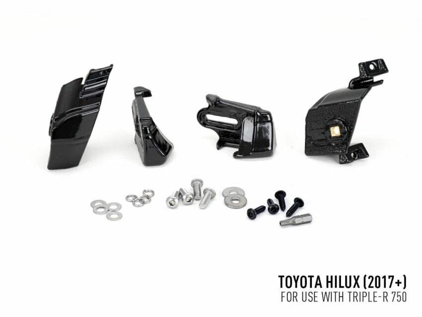 KIT MONTAGE RRR4 CALANDRE TOYOTA HILUX 2017+