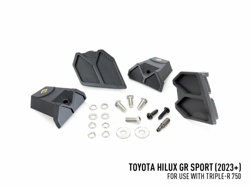 KIT MONTAGE RRR4 CALANDRE TOYOTA HILUX GR SPORT 2023+