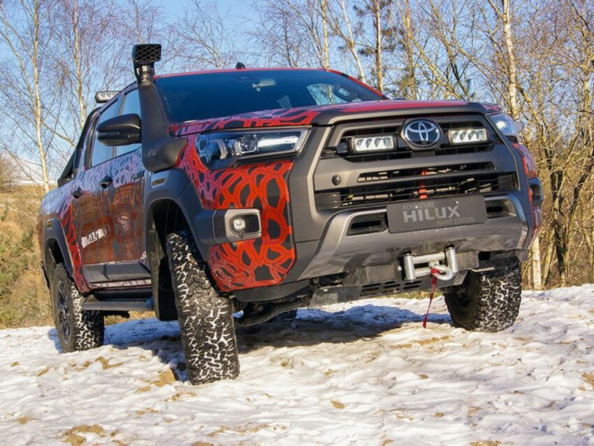 KIT MONTAGE RRR4 CALANDRE TOYOTA HILUX INVINCIBLE 2021+ – Image 2