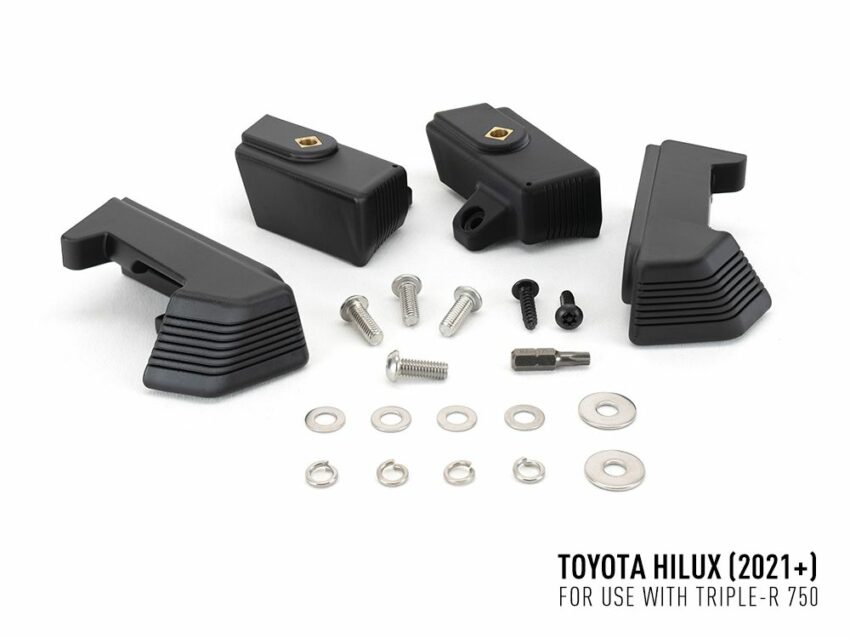 KIT MONTAGE RRR4 & LINEAR 6 CALANDRE TOYOTA HILUX 2021+