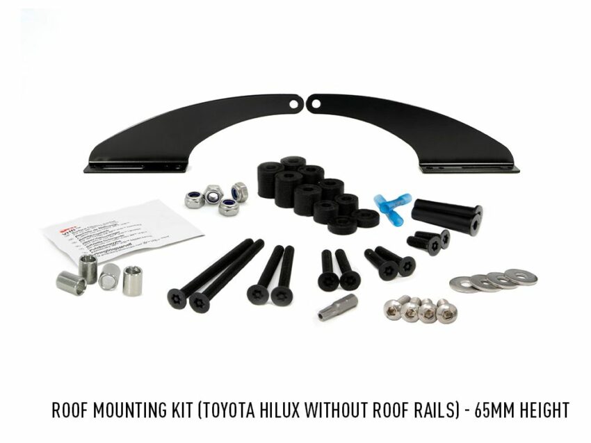 KIT MONTAGE TOIT AV (Sans rail de toit) - H 65mm / P 105mm
