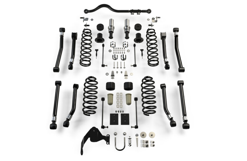 KIT TERAFLEX OUTBACK OVERLAND 3" JEEP JKU - SANS AMORTISSEUR