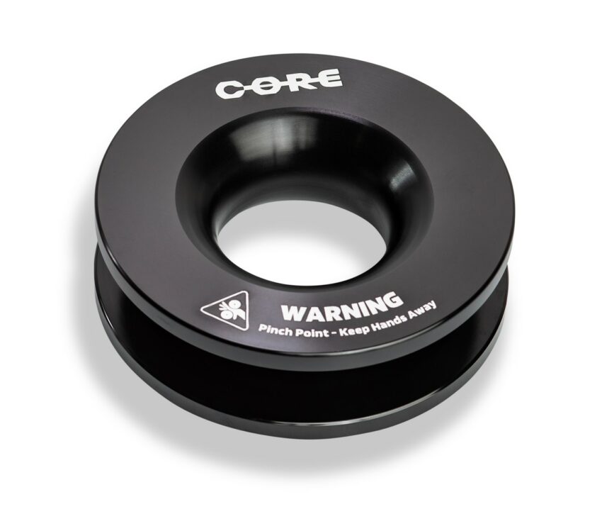 POULIE DE RENVOI CORDE SYNTHETIQUE 98mm (DONUT) - BLACK - 20.4 TONNES – Image 2