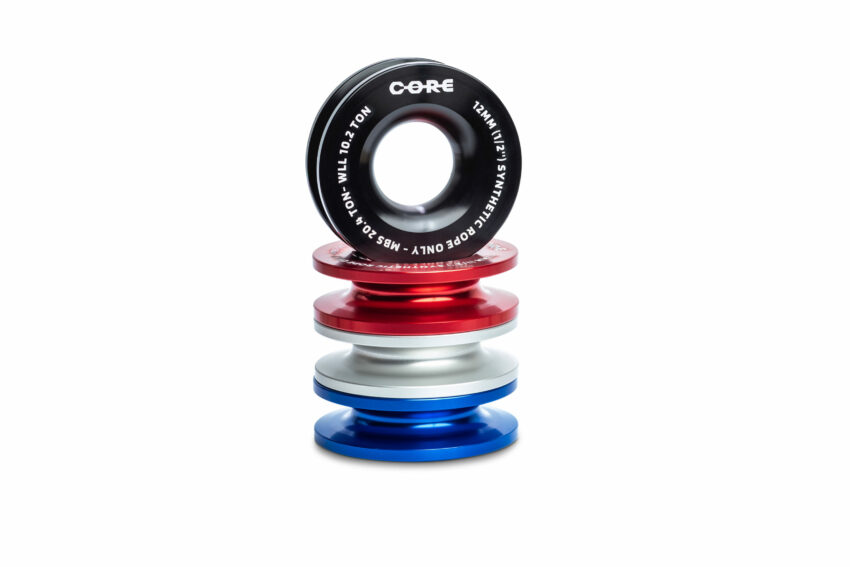 POULIE DE RENVOI CORDE SYNTHETIQUE 98mm (DONUT) - BLACK - 20.4 TONNES – Image 4