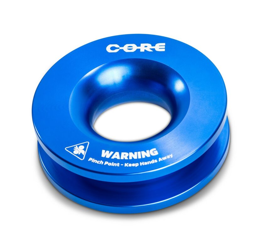 POULIE DE RENVOI CORDE SYNTHETIQUE 98mm (DONUT) - BLUE - 20.4 TONNES – Image 2