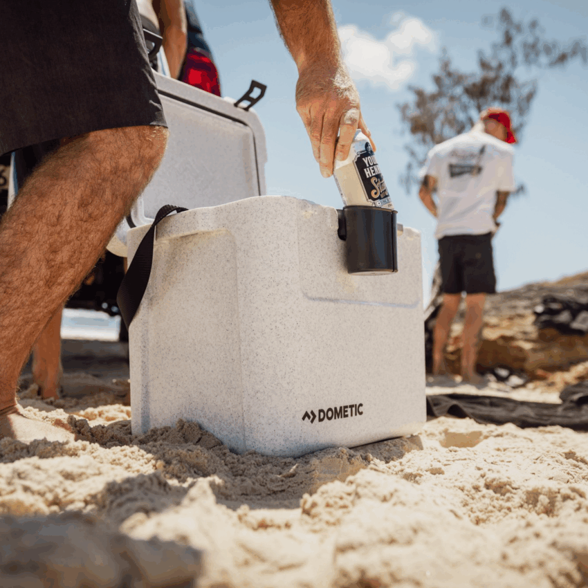 SUPPORT & PORTE CANNETTE POUR GLACIERE PATROL – Image 3