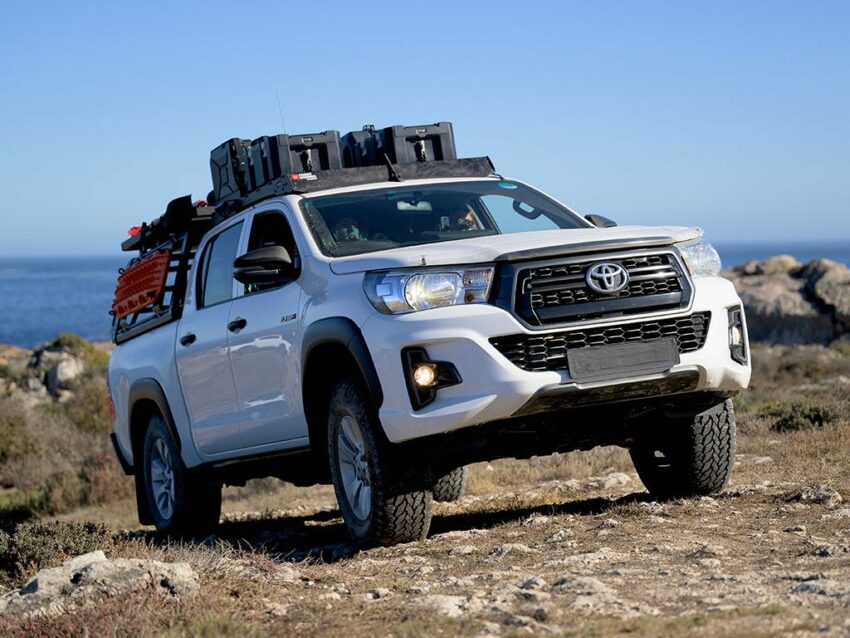 Toyota Hilux Revo Double Cab (2016-Current) Pro Bed Rack Kit – Image 8