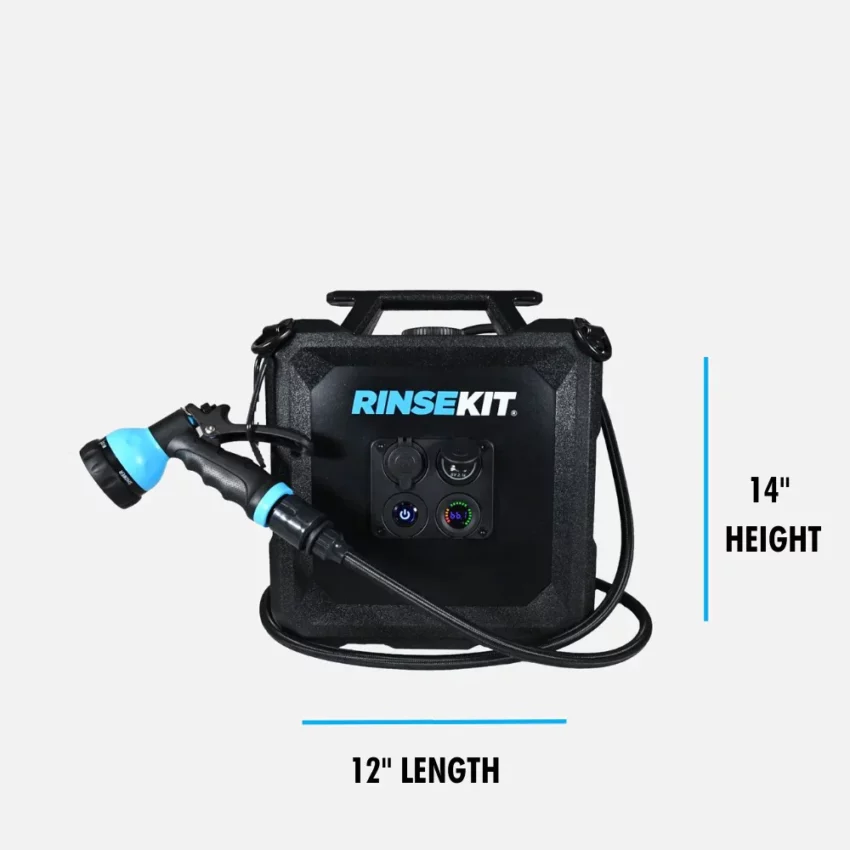 RINSEKIT CUBE 4 GALLONS (15 L) ELECTRIC PORTABLE SHOWER