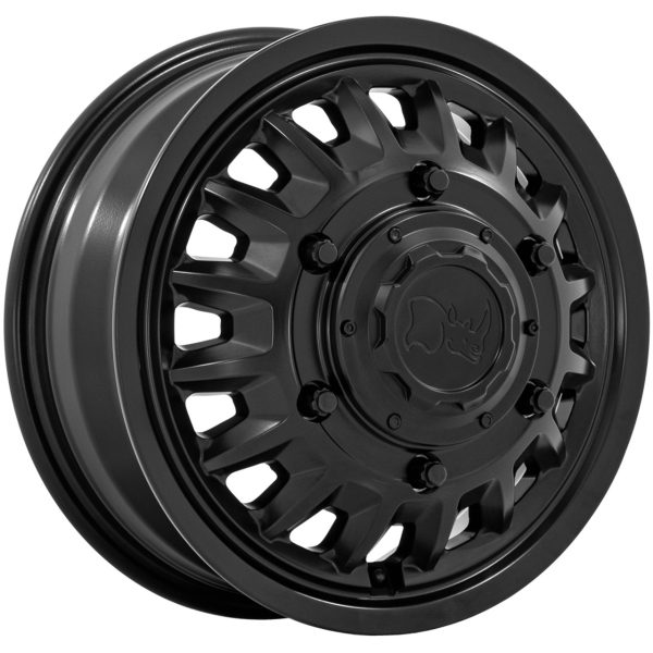 JANTE BLACK RHINO ALISO DUALLY 16X6 6X205 ET-130 CB161 MATTE BLACK