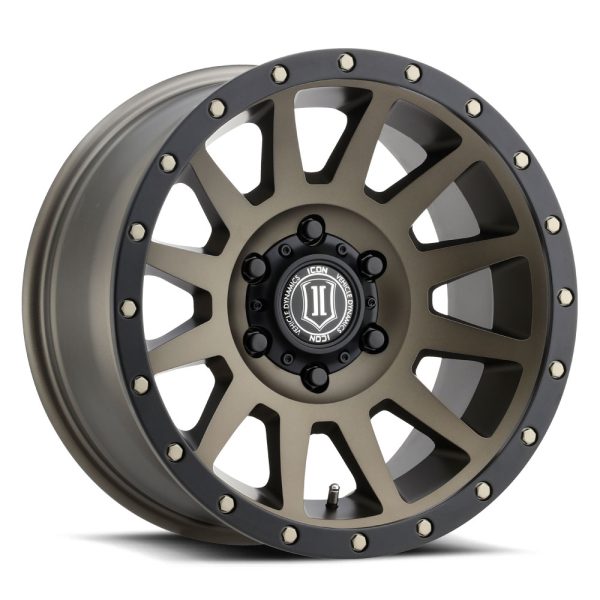 JANTE ICON ALLOYS COMPRESSION BRONZE 8.5 X 17 6x139.7 ET6 CB106.1
