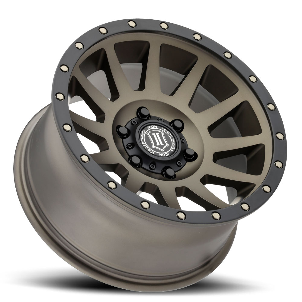 JANTE ICON ALLOYS COMPRESSION BRONZE 8.5 X 17 6x139.7 ET6 CB106.1 – Image 7