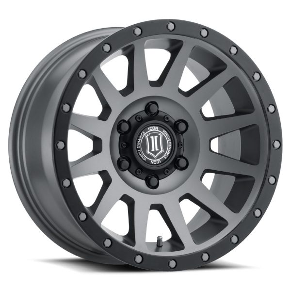 JANTE ICON ALLOYS COMPRESSION TITANIUM 8.5 X 17 5x150 ET25 CB110.1