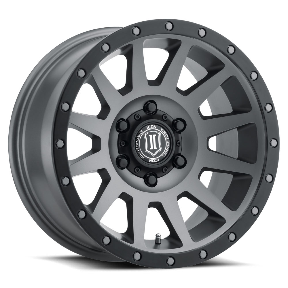 JANTE ICON ALLOYS COMPRESSION TITANIUM 8.5 X 17 5x150 ET25 CB110.1