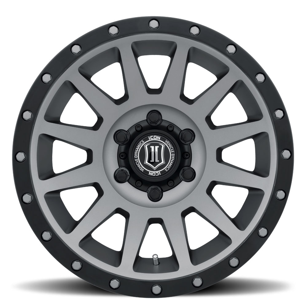 JANTE ICON ALLOYS COMPRESSION TITANIUM 8.5 X 17 5x150 ET25 CB110.1 – Image 6