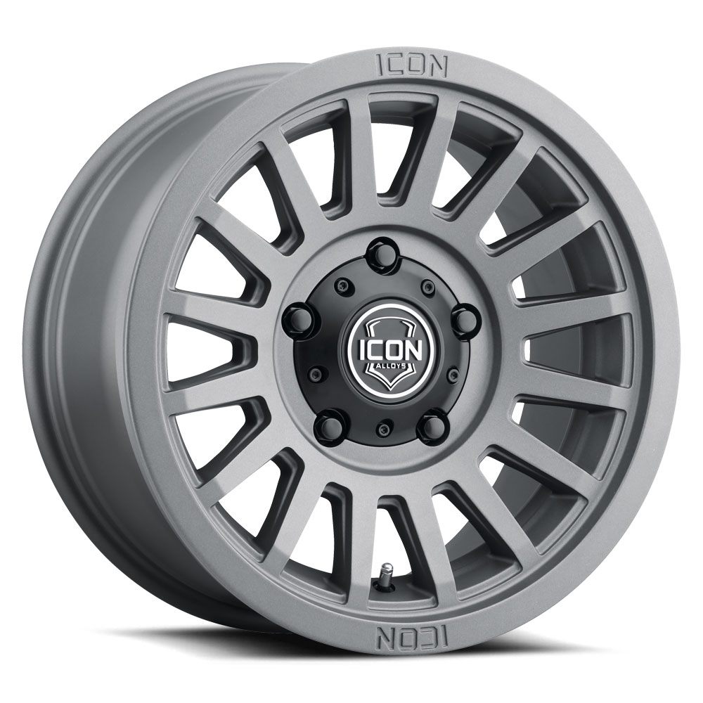 JANTE ICON ALLOYS RECON CHARCOAL 8.5 X 17 5x127 ET25 CB71.6