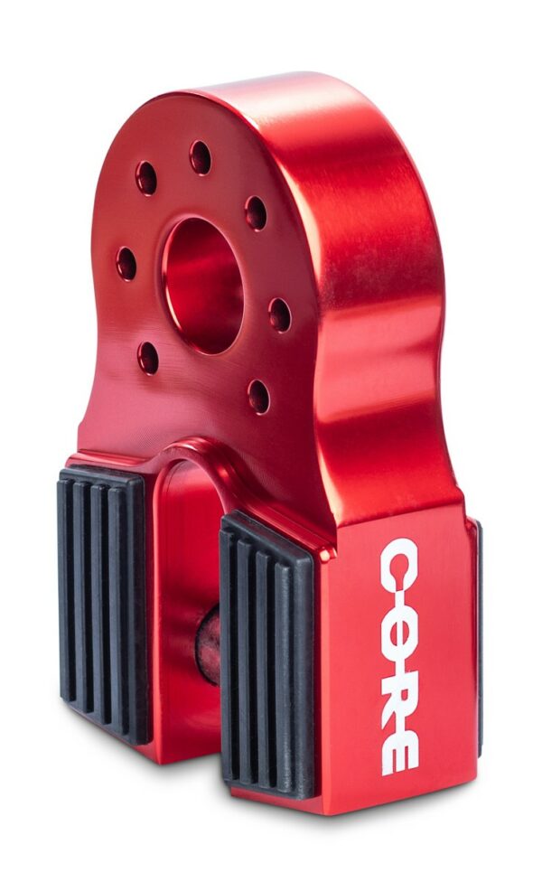 ARRET CABLE DE TREUIL ALUMINIUM FLAT - RED