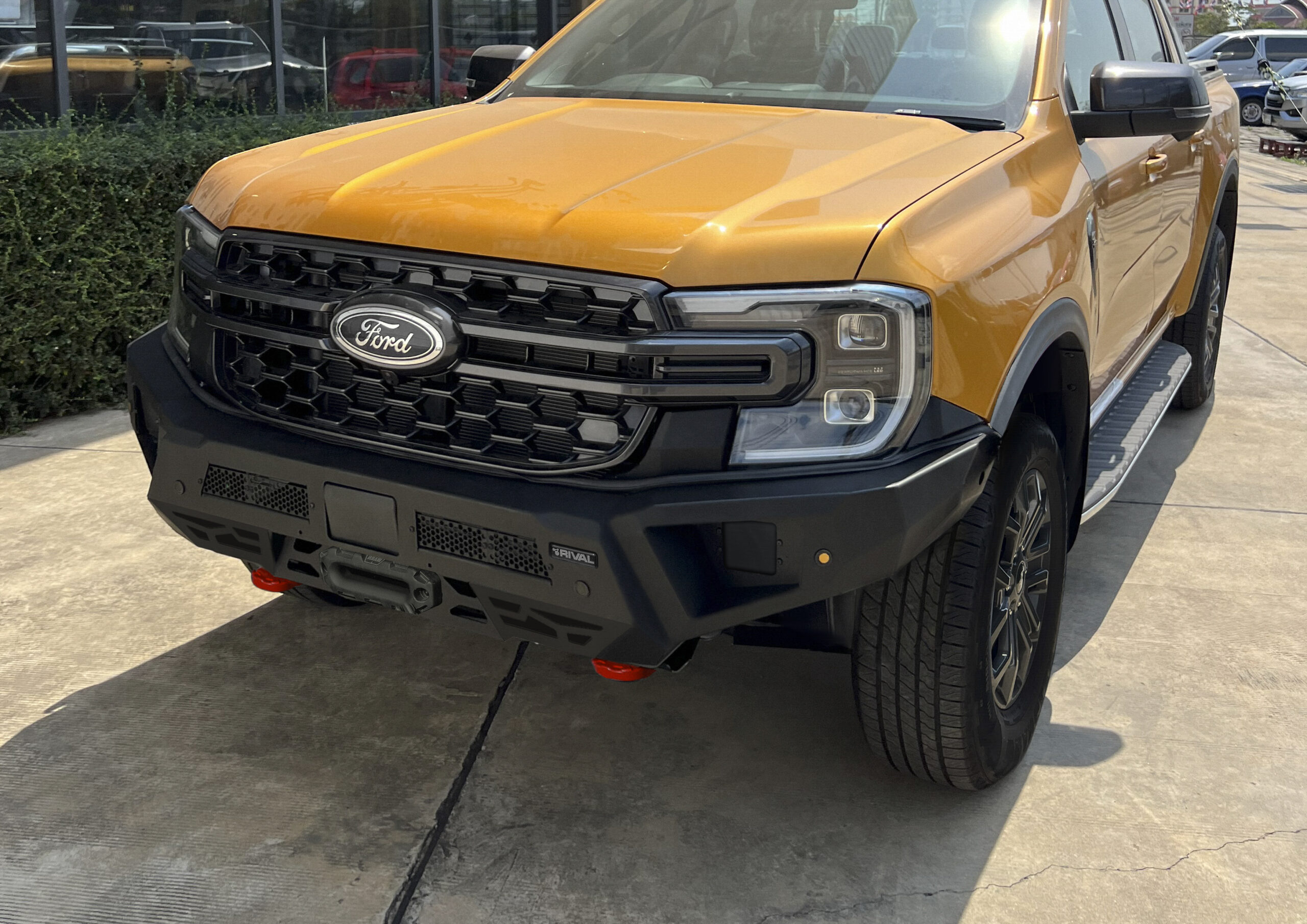BUMPER FRONT RIVAL FORD RANGER 2022+ (USAGE COMPETITION) – Image 4