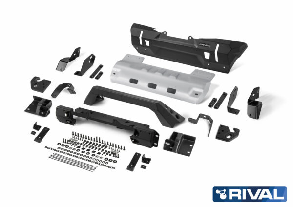 BUMPER FRONT RIVAL JEEP WRANGLER JK/JL STUBBY (USAGE COMPETITION)