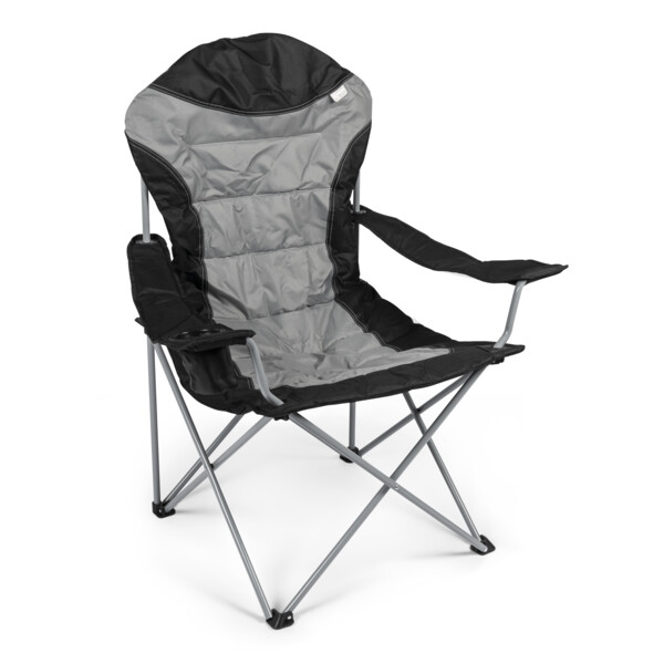 FAUTEUIL KAMPA XL DOSSIER HAUT GRIS