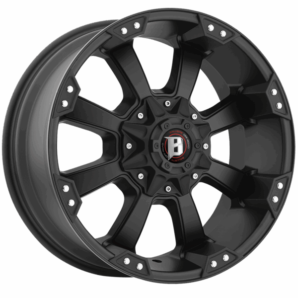 JANTE BALLISTIC 845 9 X 17 5x127 ET12 CB71.6 BLACK