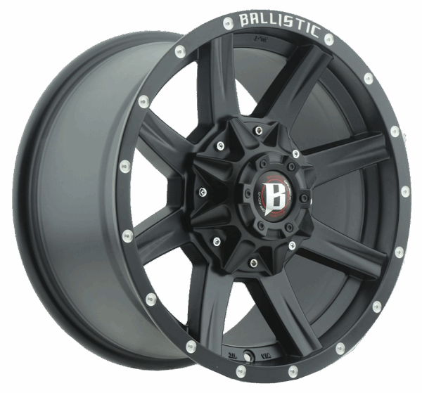 JANTE BALLISTIC 956 9 X 17 5x127 ET12 CB71.6 BLACK