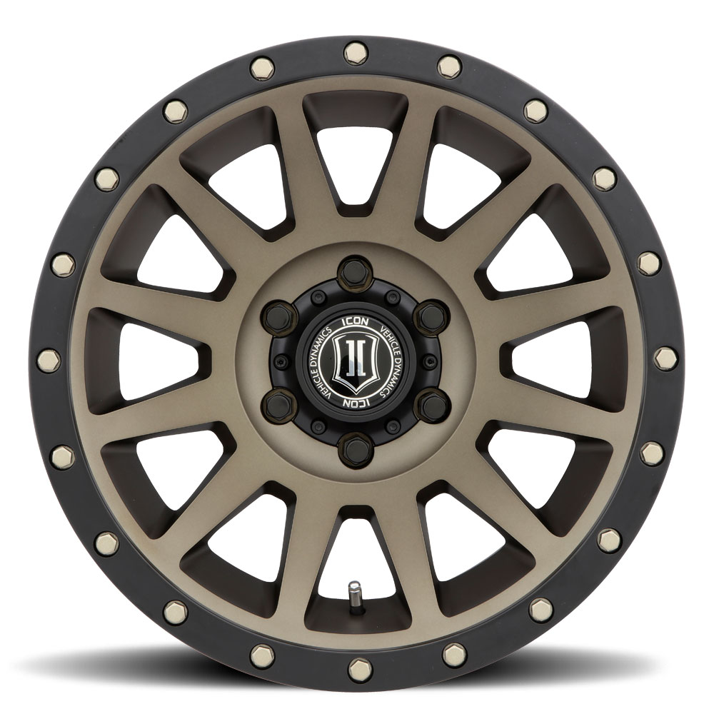 JANTE ICON ALLOYS COMPRESSION BRONZE 8.5 X 17 5x127 ET25 CB71.6 – Image 2