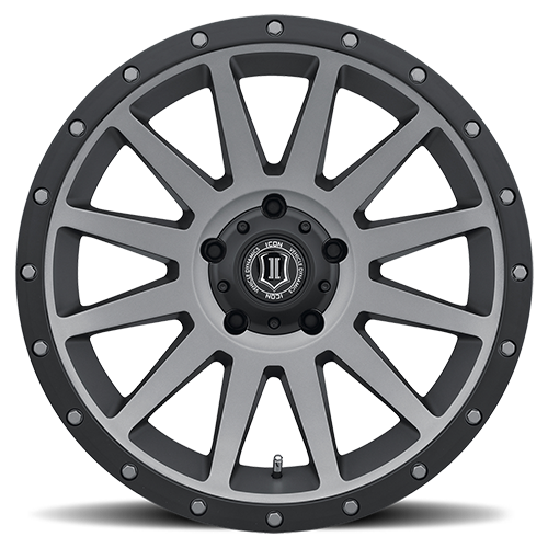 JANTE ICON ALLOYS COMPRESSION TITANIUM 8.5 X 17 6x139.7 ET6 CB106.1 – Image 3