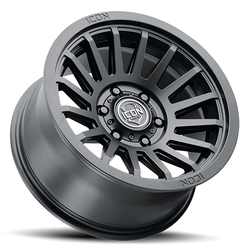 JANTE ICON ALLOYS RECON SATIN BLACK 8.5 X 17 5x127 ET0 CB71.6 – Image 2