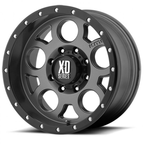 JANTE KMC XD126 MATTE GRAY 9X17 6x139.7 ET-12 CB106.25