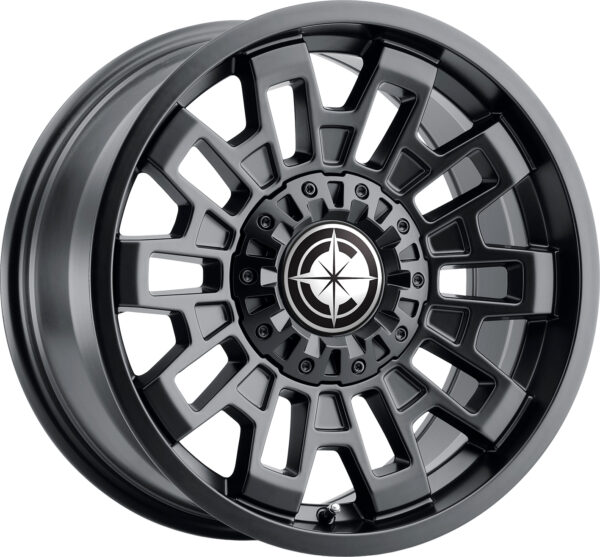 JANTE MAYHEM 8113 CORTEX MATTE BLACK 9x17 5x127 ET-12 CB71.6